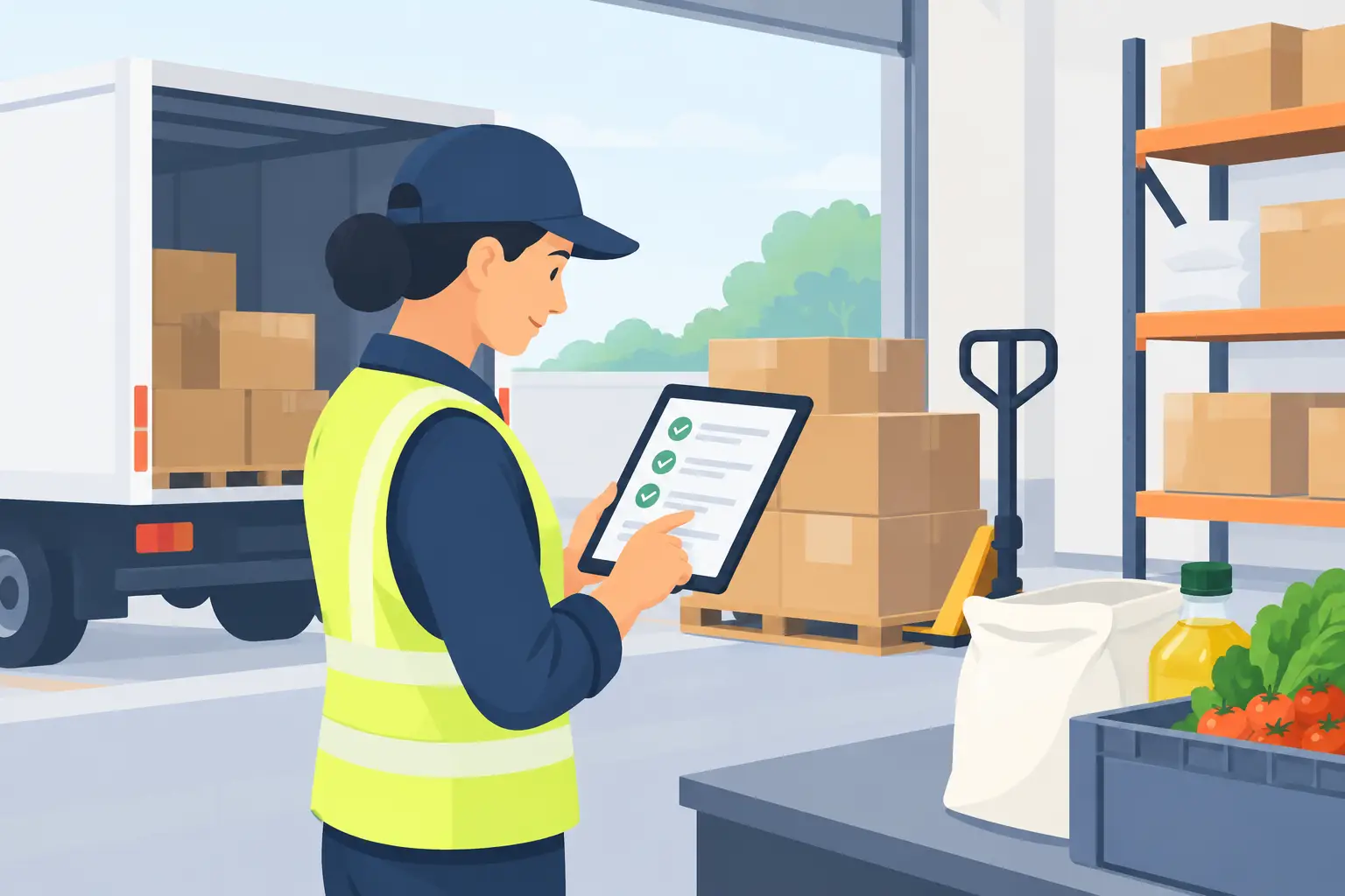 How to Record Ingredient Deliveries at Receiving