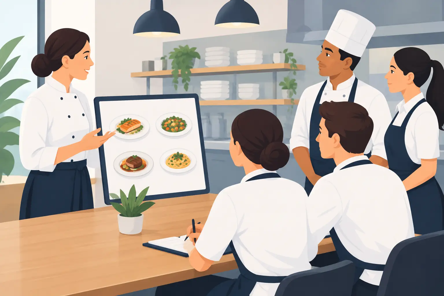How to Train Restaurant Staff on a New Menu