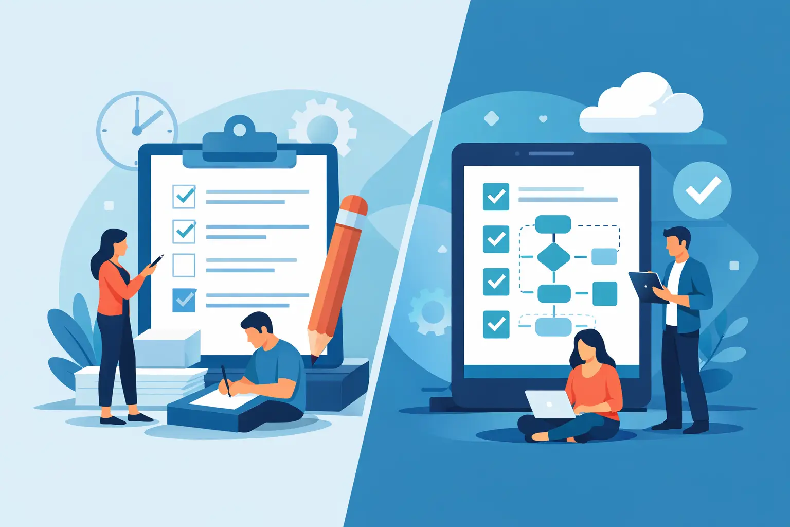 Paper Checklists vs Digital Procedures Compared