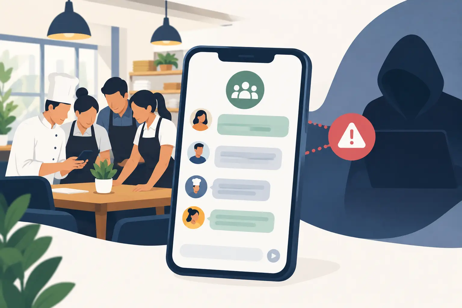 Restaurant Group Chats: The Hidden Risk