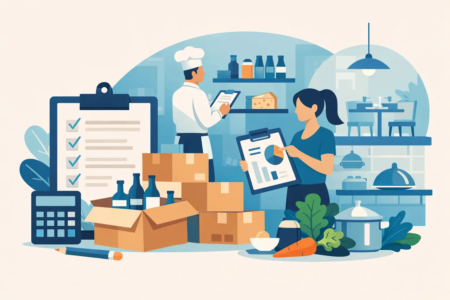 Restaurant Month-End Inventory Close, Step by Step