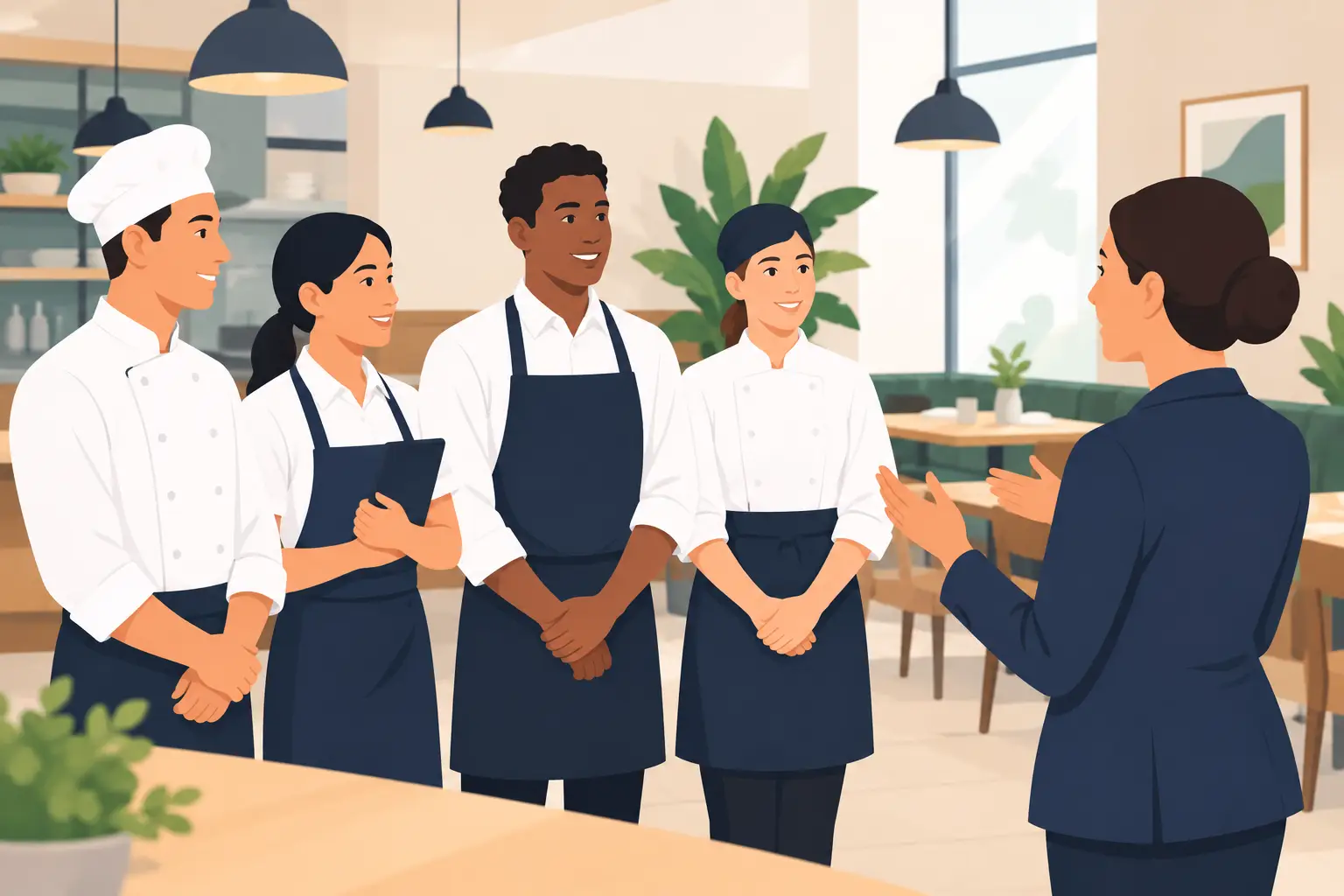 25 Restaurant Staff Announcement Examples