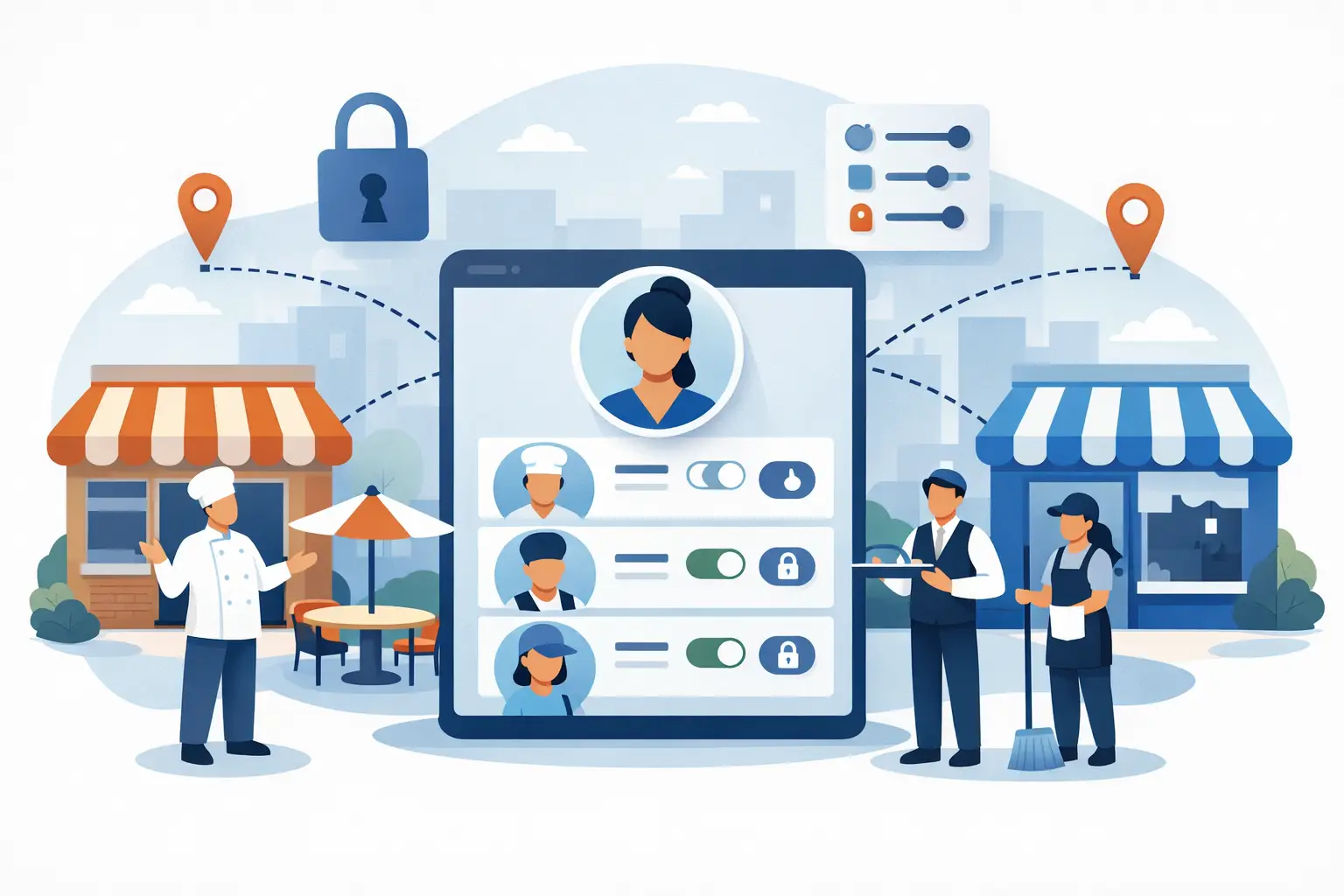 How to Give the Same Employee Different Access at Different Restaurant Locations